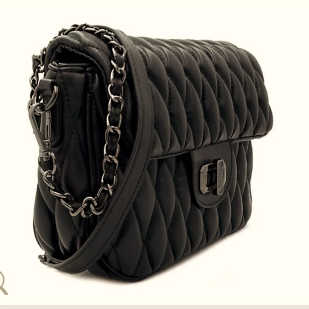 NEW: BADGLEY MISHKA QUILTED CROSSBODY BAG - Picture 12 of 13